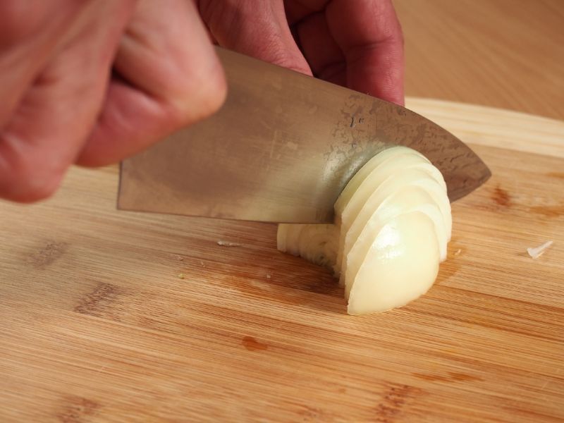 How to Cut Onions for Fajitas