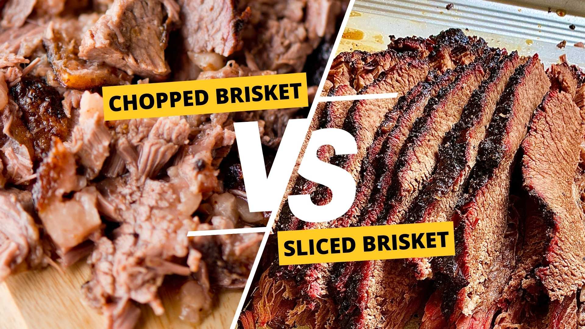 Chopped vs Sliced Brisket