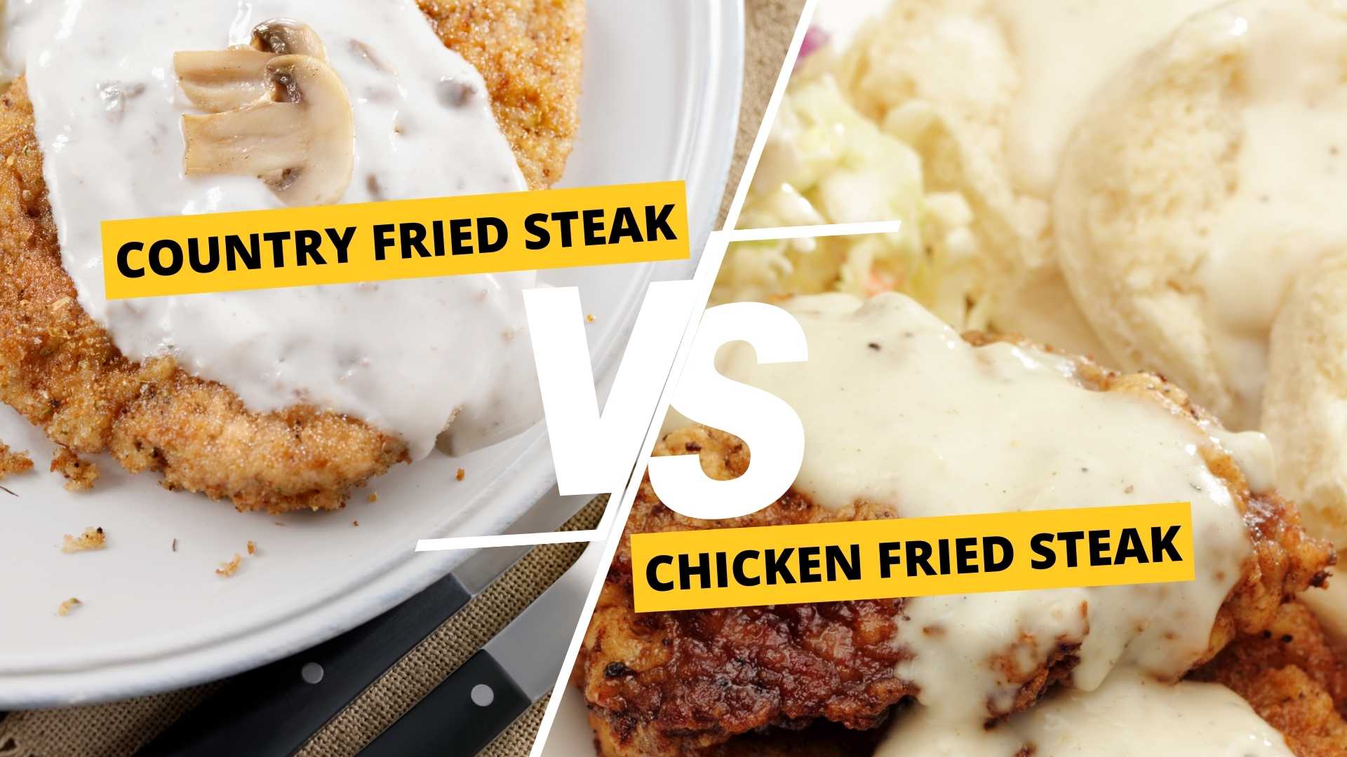 country fried steak vs chicken fried steak